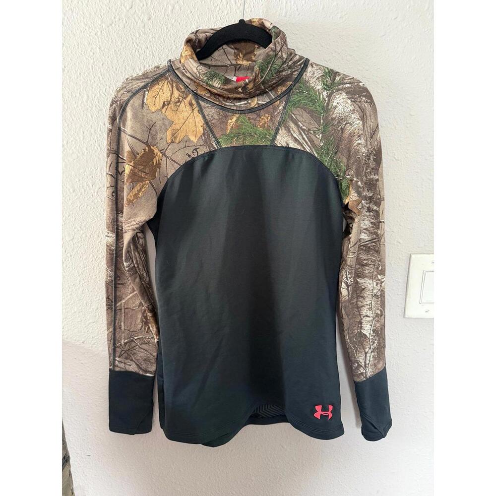 Under Armour Camo and Black Women's Top